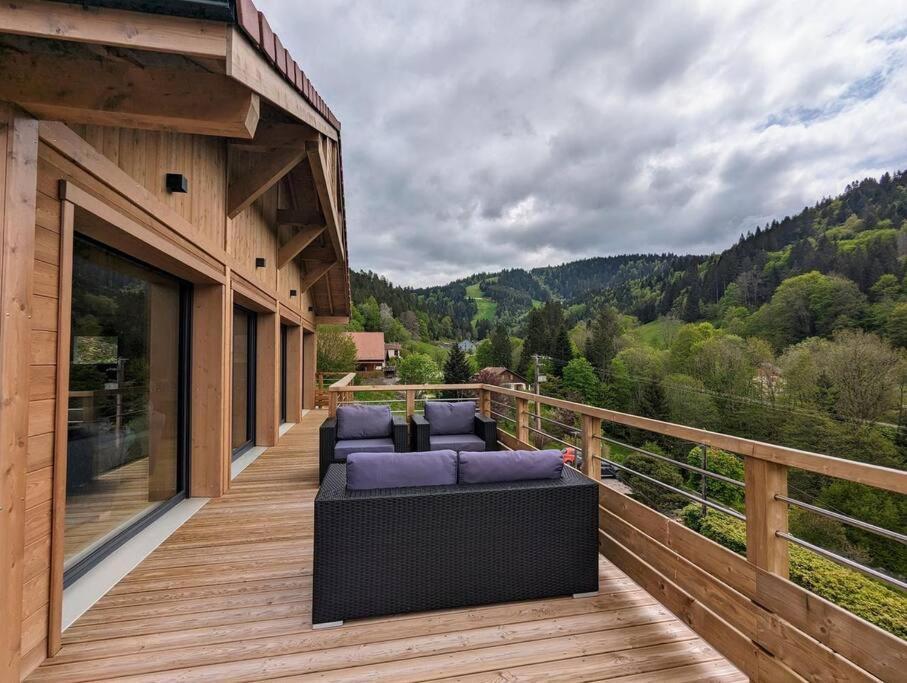 Willa Chalet Victorine, Vue Imprenable Avec Spa Gérardmer Zewnętrze zdjęcie