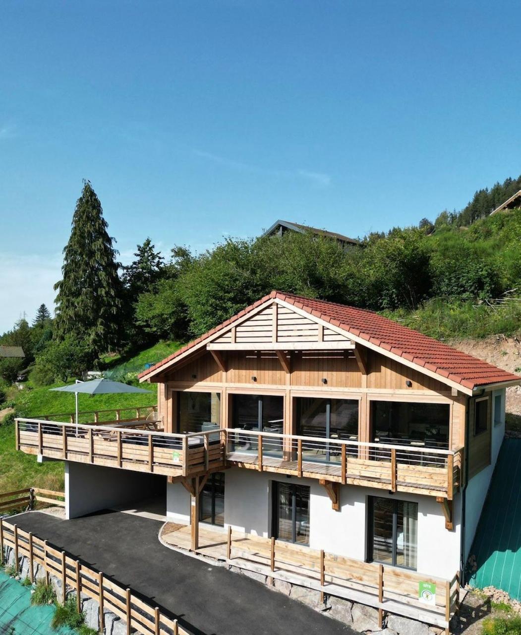 Willa Chalet Victorine, Vue Imprenable Avec Spa Gérardmer Zewnętrze zdjęcie