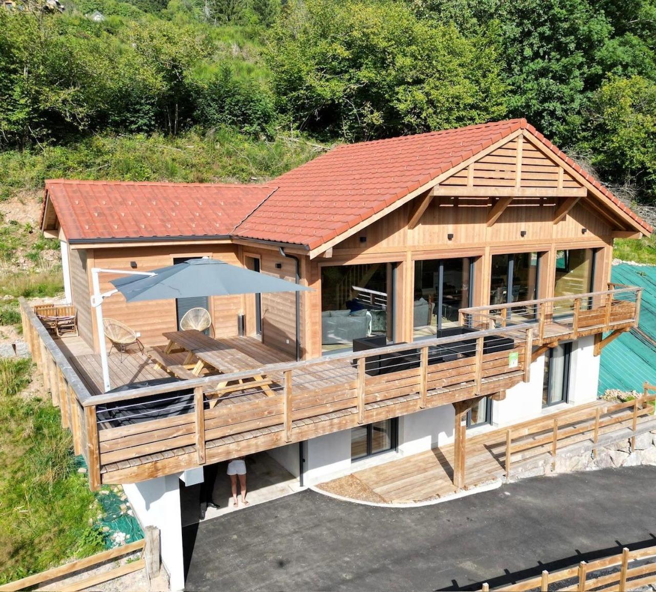 Willa Chalet Victorine, Vue Imprenable Avec Spa Gérardmer Zewnętrze zdjęcie