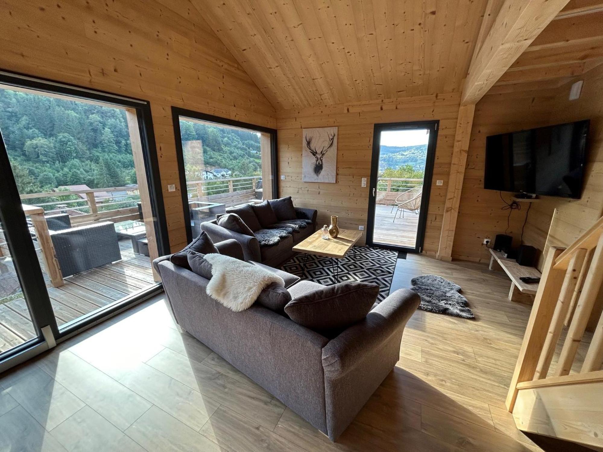 Willa Chalet Victorine, Vue Imprenable Avec Spa Gérardmer Zewnętrze zdjęcie